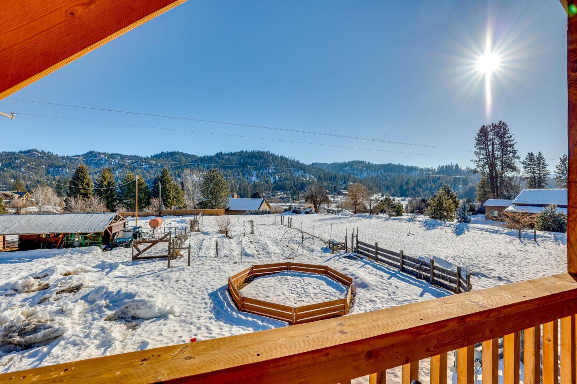 Garden Valley Apartment With Hot Tub And Mtn Views! Crouch Kültér fotó