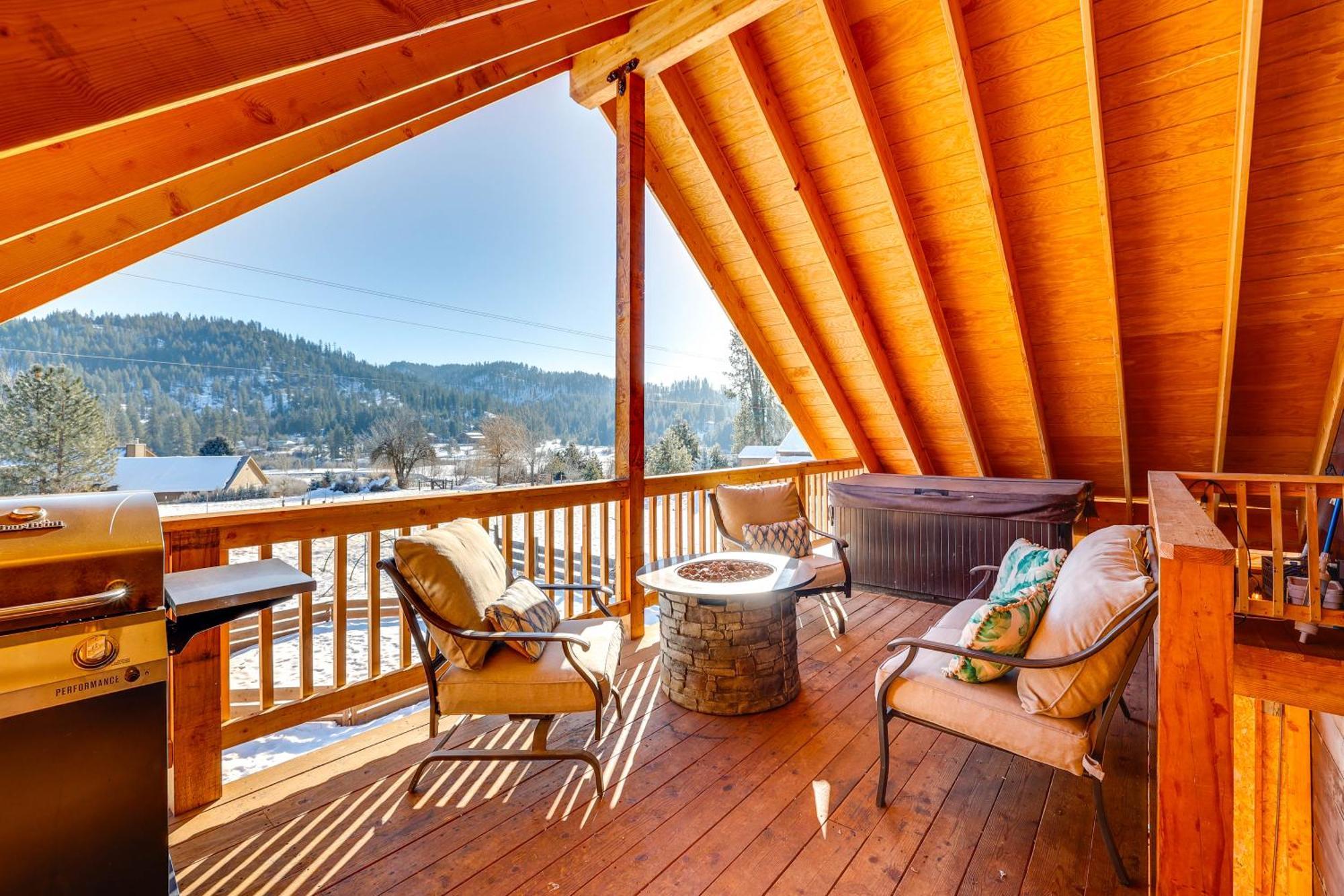 Garden Valley Apartment With Hot Tub And Mtn Views! Crouch Kültér fotó